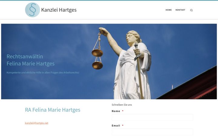 Screenshot of hartges.net