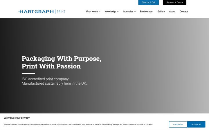 Screenshot of hartgraph.co.uk