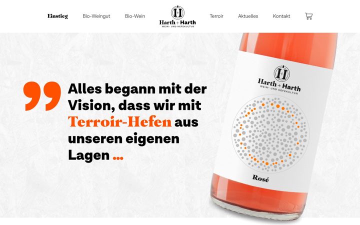 Screenshot of harth-und-harth.de