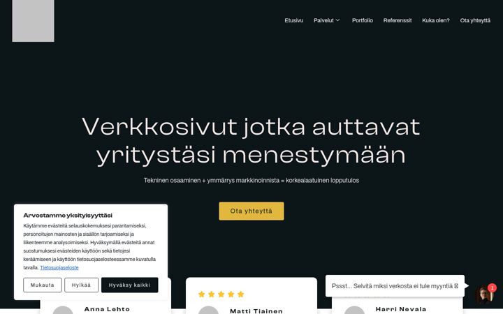 Screenshot of hartikkamedia.com