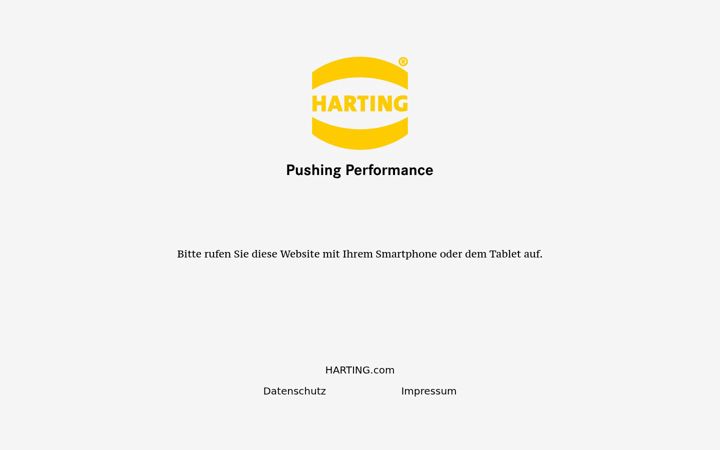 Screenshot of harting-75.de