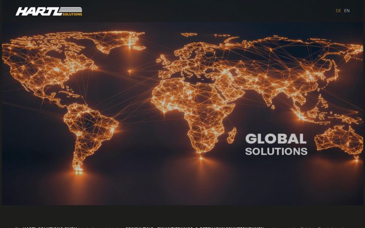Screenshot von hartl-solutions.com