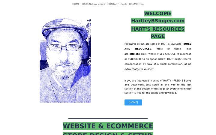Screenshot of hartleybsinger.com