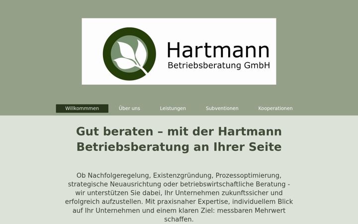 Képernyőkép: hartmann-betriebsberatung.de