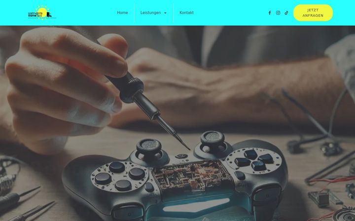 Screenshot of hartmann-gamespa.de