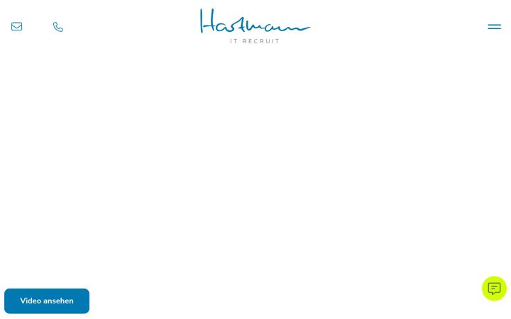 Screenshot stránky hartmann-it-recruit.de