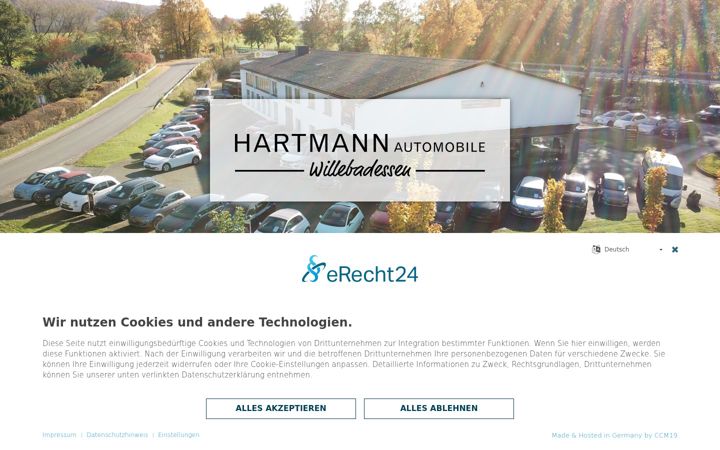Screenshot of hartmann-mobile.de