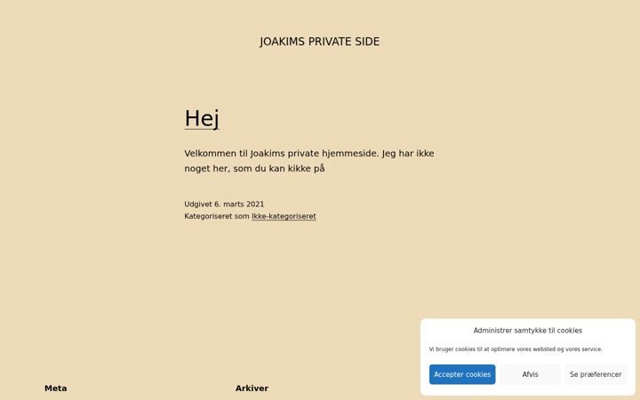 Screenshot of hartmann-petersen.com