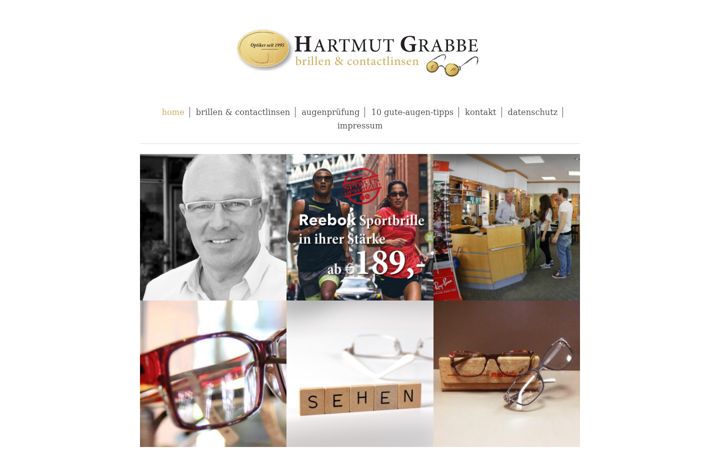 Screenshot of hartmut-grabbe-optik.de