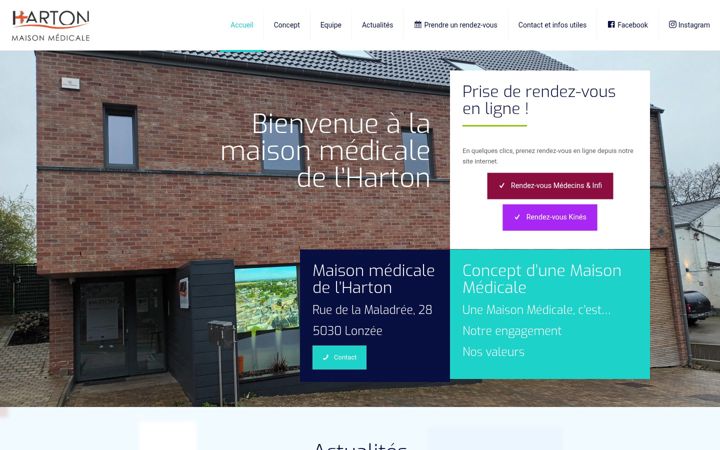 Screenshot di harton.be