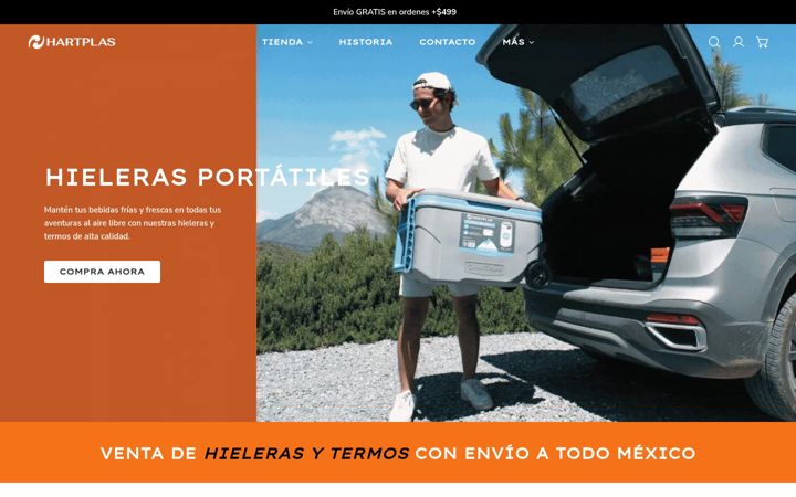 Screenshot of hartplas.com