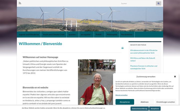 Screenshot of hartwig-berger.de