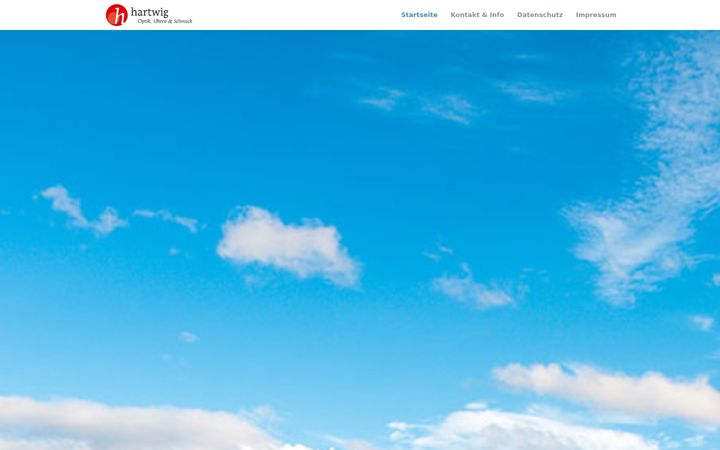 Screenshot of hartwig-onlineshop.de