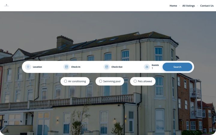 Screenshot of harwichbreaks.co.uk