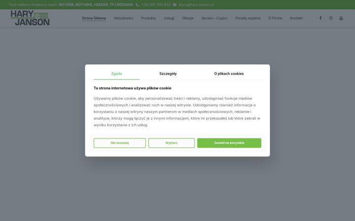 Screenshot of hary-janson.pl