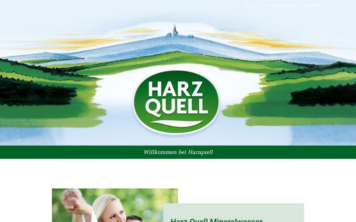 Screenshot of harz-quell.de