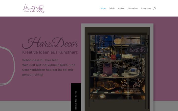 Képernyőkép: harzdecor.de