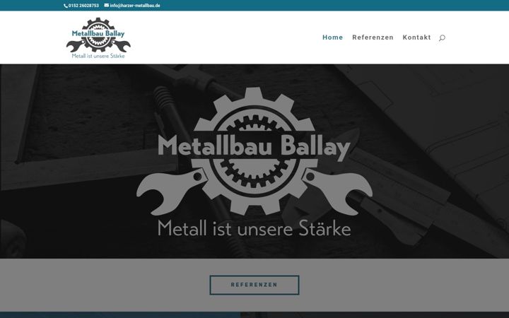 Képernyőkép: harzer-metallbau.de