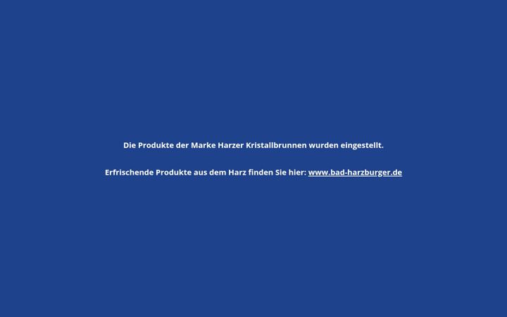 Képernyőkép: harzerkristall.de