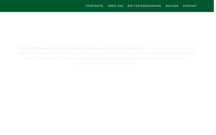 Screenshot of harzurlaub-schierke.de