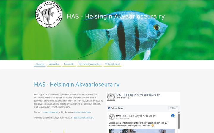 Screenshot of has.fi