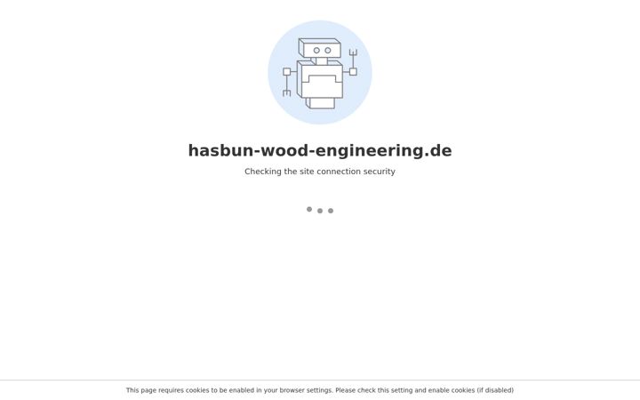 Screenshot of hasbun-wood-engineering.de