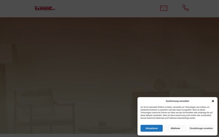 Screenshot of haschenz-haensel.de