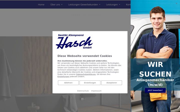 Képernyőkép: haschgmbh.de
