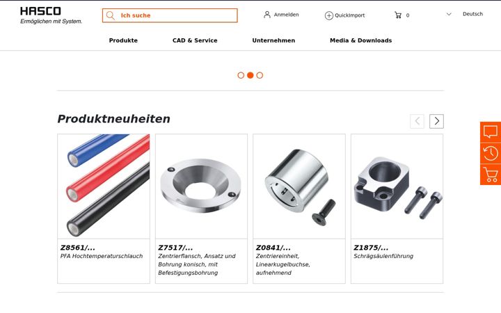 Screenshot of hasco.com