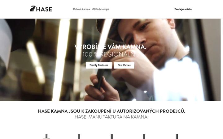 Screenshot of hase-kamna.cz