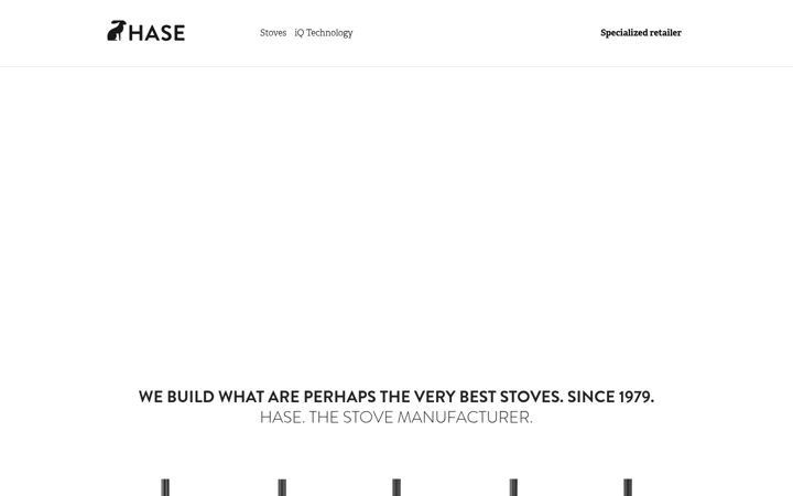 Screenshot of hase.ie