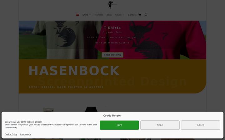 Screenshot of hasenbock.com