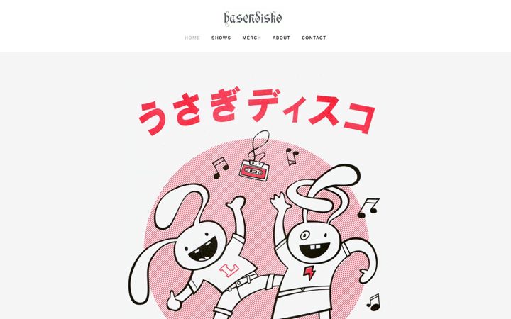 Screenshot of hasendisko.de