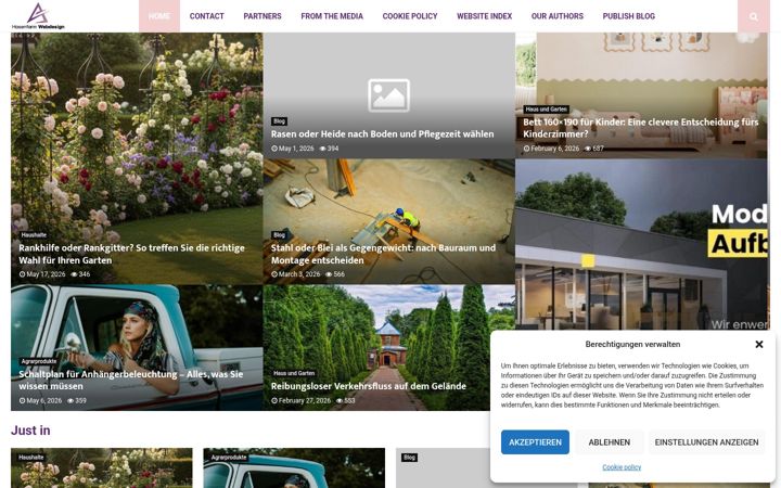 Screenshot of hasenfarm-webdesign.de