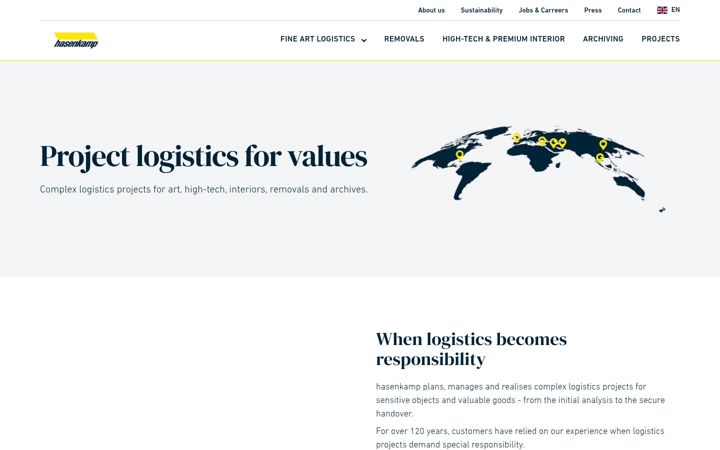 Screenshot of hasenkamp.com