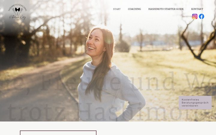 Screenshot of hashimotocoaching-katharinakurz.de