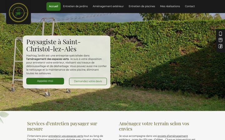 Screenshot of hashtag-jardin.fr