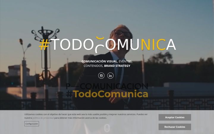 Screenshot of hashtagtodocomunica.com