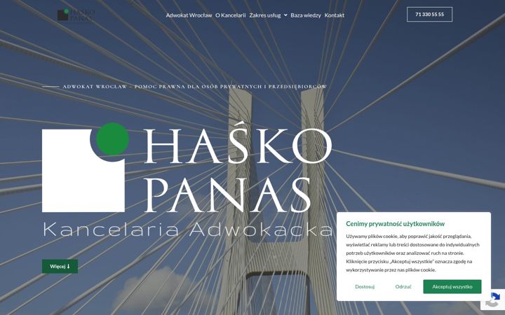Screenshot of haskokancelaria.pl