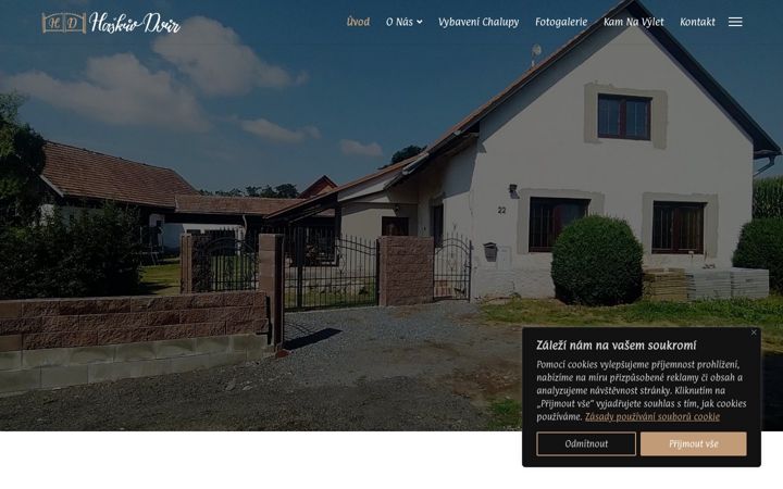 Screenshot of haskuvdvur.cz