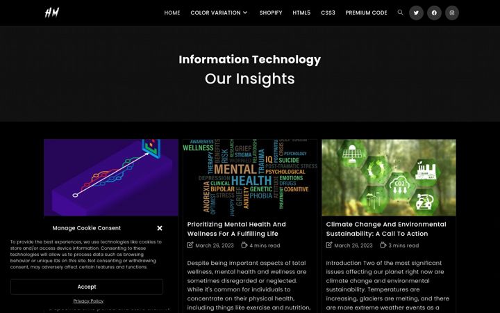 Screenshot of hasmukhmevada.com