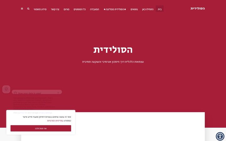 Screenshot of hasolidit.com