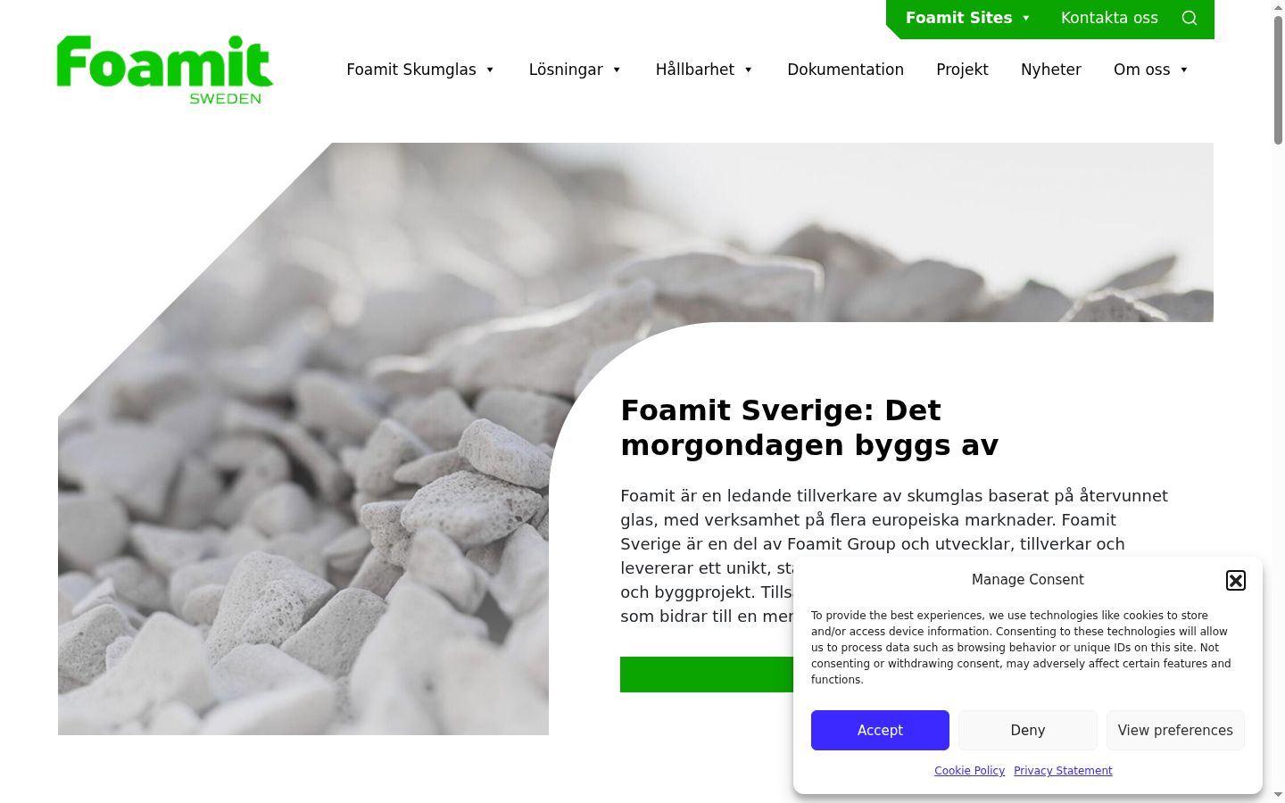 Ekraanipilt nõusolekubännerist, mida näidati enne mis tahes suhtlust