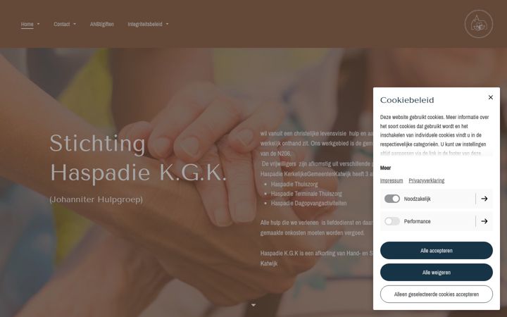 Screenshot of haspadiekgk.nl