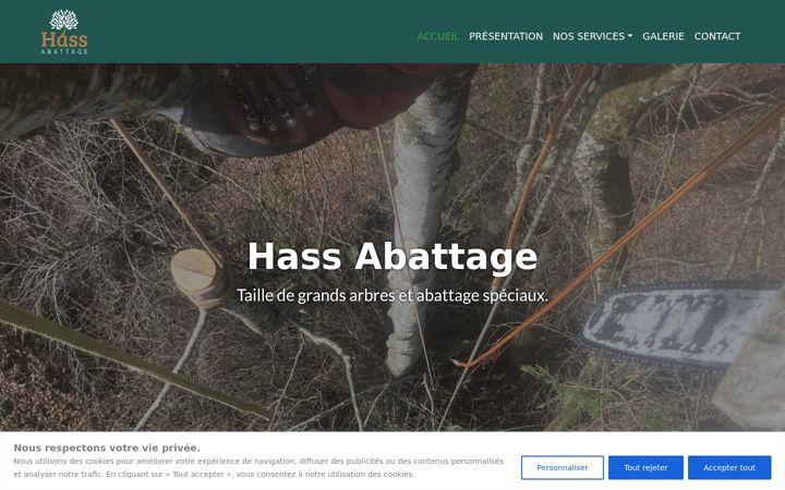 Screenshot of hass-abattage.ch