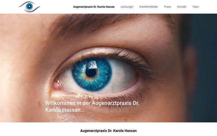Ekrānuzņēmums no hassan-augenarztpraxis.de