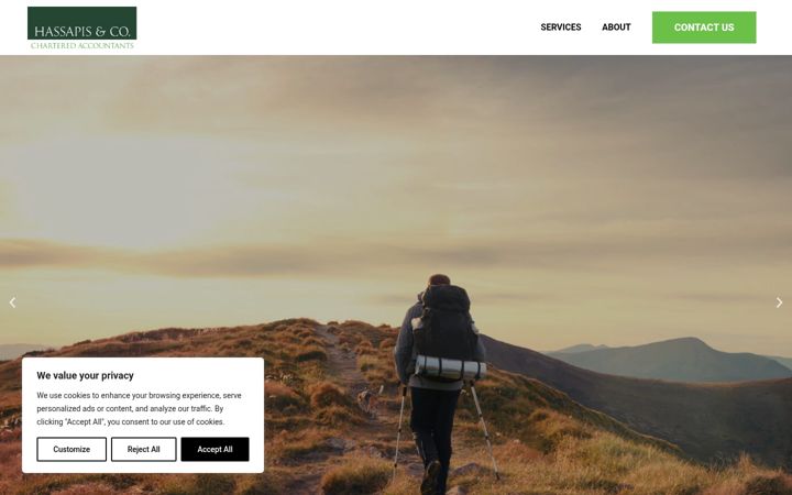 Screenshot of hassapis.com