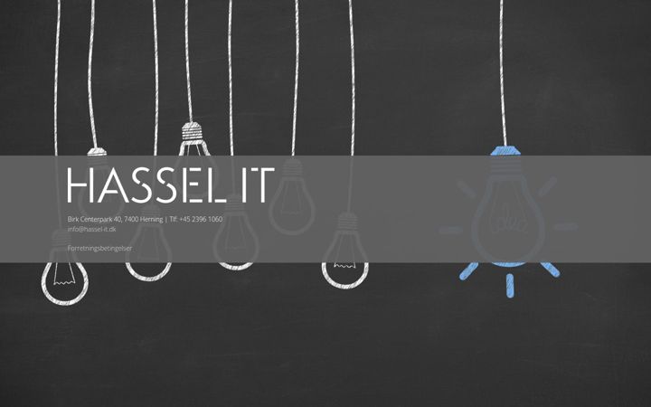 Screenshot of hassel-it.dk