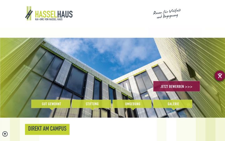 Screenshot of hasselhaus.de