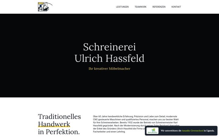 Screenshot of hassfeld.de